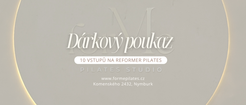 Voucher Poukázka Reformer 10 vstupů